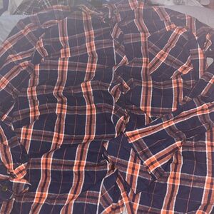 Plus size plaid shirt